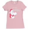 santa define naughty Ladies Fitted T-Shirt