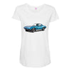 1965 corvette sting ray classic car, ideal birthday gift or pres Maternity Scoop Neck T-shirt