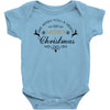 we wish you a very merry christmas Baby Bodysuit