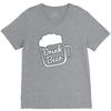 cool drink beer t shirt V-Neck Tee