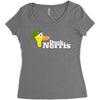 duck norris Women's Triblend Scoop T-shirt