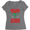 rockin around Women's Triblend Scoop T-shirt