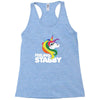 feeling stabby Racerback Tank