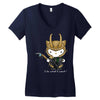 hello avengers Women's V-Neck T-Shirt