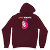 She Wants D - Dunkin Donuts Unisex Hoodie