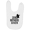 zero bothers given Baby Bibs