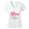 [your name] is going to be mommy Women's V-Neck T-Shirt