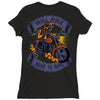 skull rider Ladies Fitted T-Shirt