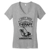 I Don't Need Therapy Just to Go Windsurfing Women's V-Neck T-Shirt