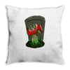 from the grave Throw Pillow