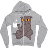 catffeinated Zipper Hoodie