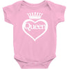 funny  queen of everything gift bride honeymoon hen night fashion fema Baby Onesie