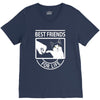 cat best friends for life V-Neck Tee