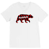 mama christmas bear V-Neck Tee