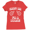 trust me i'm a nurse Ladies Fitted T-Shirt