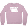 eat sleep yoga Crewneck Sweatshirt