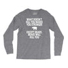 bears kill you Long Sleeve Shirts