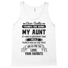 Dear Auntie, Thanks For Being My Aunt Tank Top