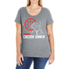 battle ground winner winner chicken dinner Ladies Curvy T-Shirt