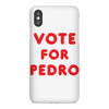 vote for pedro iPhoneX Case