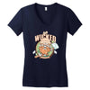 wicked nature! Women's V-Neck T-Shirt