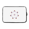 rainbow flower Laptop sleeve