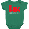 hk heckler and koch Baby Bodysuit