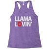 llama lovin' lover Racerback Tank