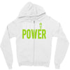 veggie power! Zipper Hoodie