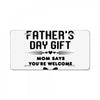 fathers day gift License Plate