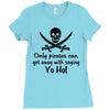 only pirates can get away Ladies Fitted T-Shirt