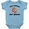 mo money mo pizzas Baby Bodysuit