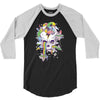 flying rainbow skull island 3/4 Sleeve Shirt