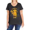 vermilion gym Ladies Curvy T-Shirt