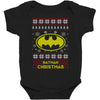batman christmas Baby Bodysuit