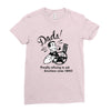 funny dad Ladies Fitted T-Shirt