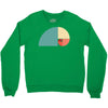 fibonacci golden ratio colorful Crewneck Sweatshirt