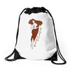 petunia Drawstring Bags