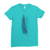 Whale Ladies Fitted T-Shirt
