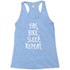 Eat Sleep Bike Repeat Racerback Tank