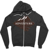 coklat adventure Zipper Hoodie