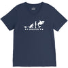 poker ~ fish to shark evolution ~ mens funny poker V-Neck Tee