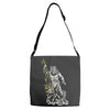 zeus gott griechenland olymp herrscherblitz jupiter mythologie Adjustable Strap Totes