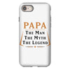 papa the man the myth the legend iPhone 8 Case