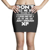 don't piss me off Mini Skirts