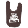 v5 eat sleep shoot Baby Bibs