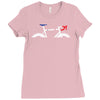 tour de france new 2015 logo Ladies Fitted T-Shirt