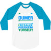 just wen i think you coundn't posible be any dumber you go and do somt 3/4 Sleeve Shirt