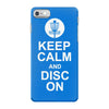 keep calm and disc golf on target frisbee basket iPhone 7 Case