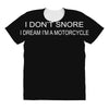 i dot snore All Over Women's T-shirt